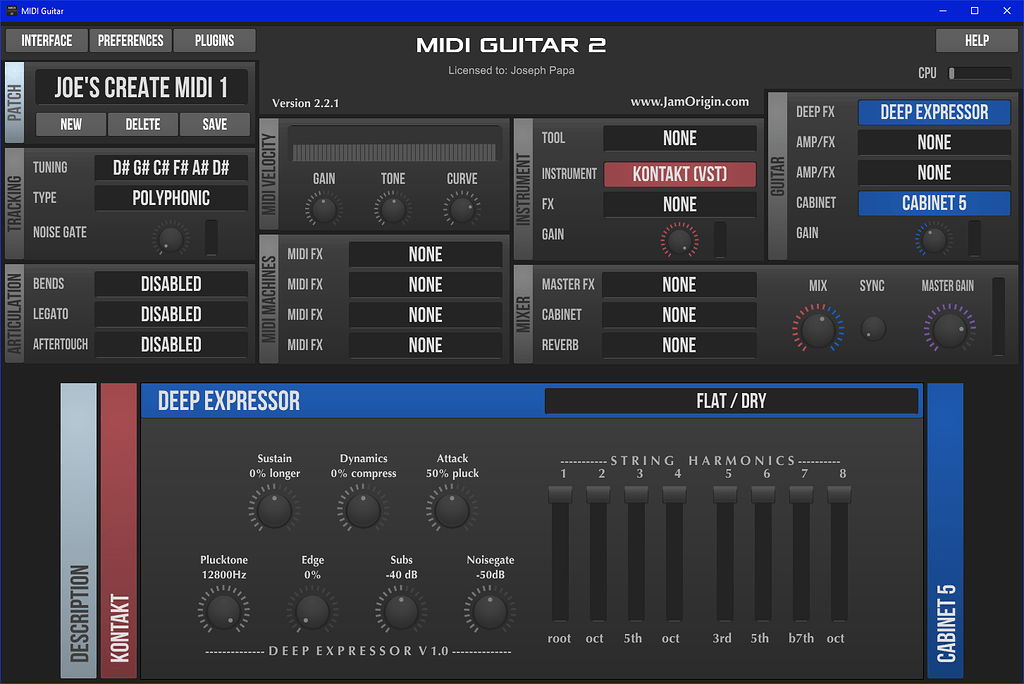 convert midi note number to clock