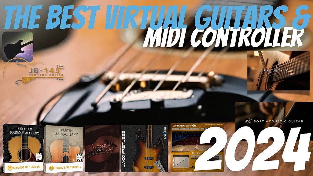 MIDI Guitar 3 & The Best Virtual Guitars and MIDI Controller 2024 ...