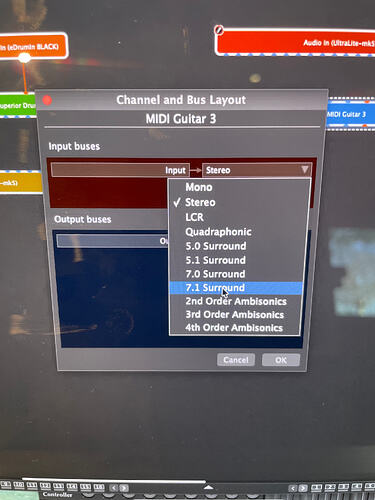 GP5 Channel and Bus Layout